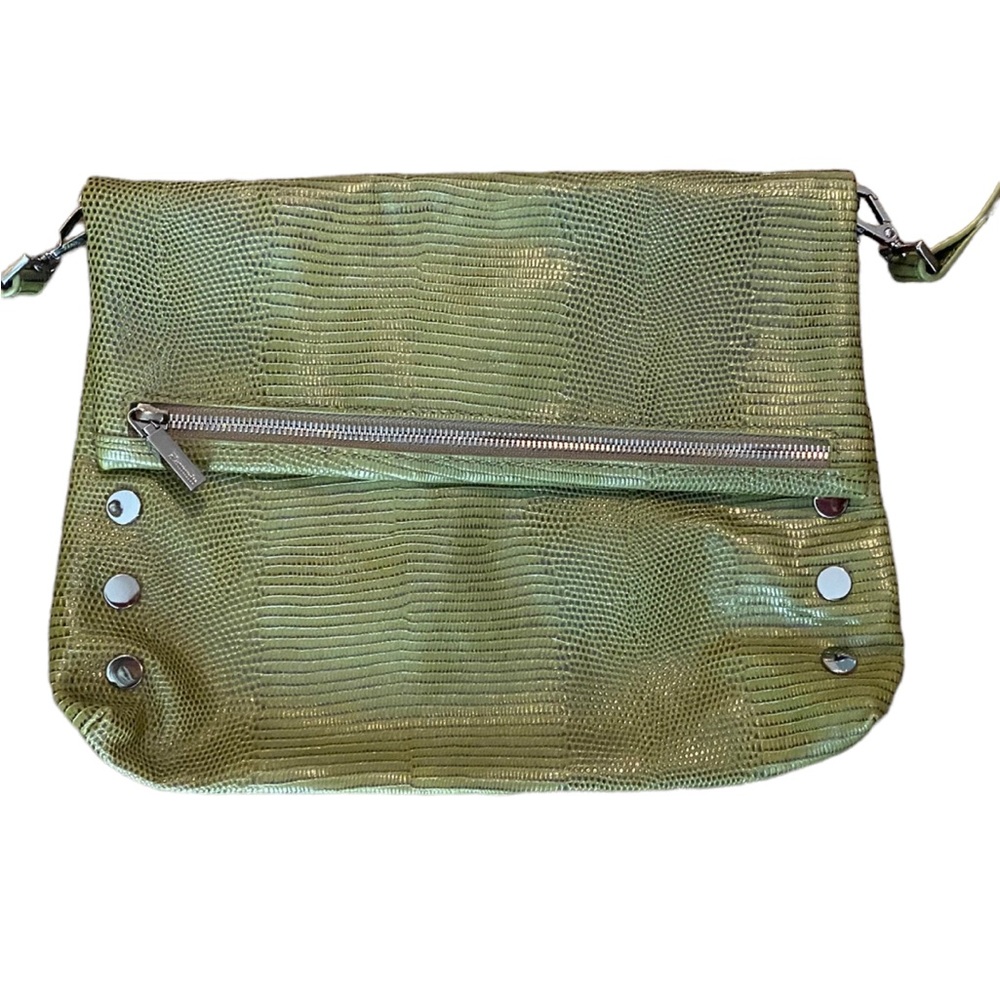 Hammitt large vip evergreen crossbody leather embossed luxury rare bag